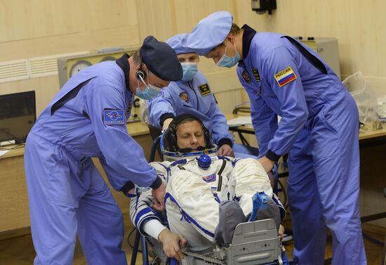 Launch of Soyuz MS-02 manned spacecraft from Soyuz-FG launch vehicle