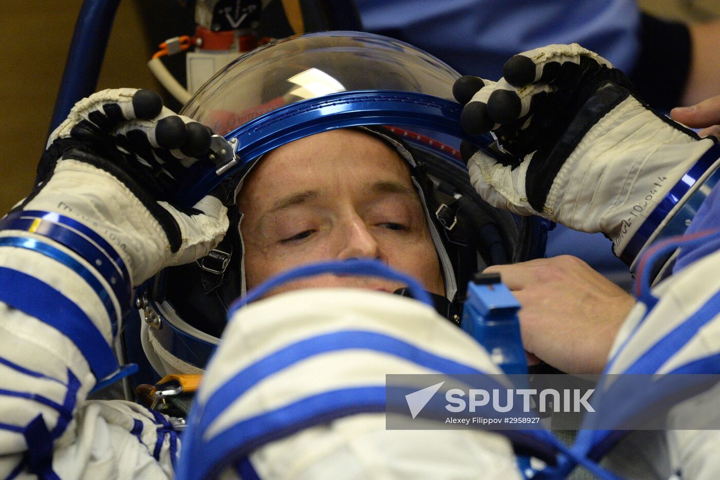 Launch of Soyuz MS-02 manned spacecraft from Soyuz-FG launch vehicle