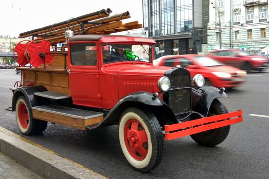 A PMG-1 fire engine