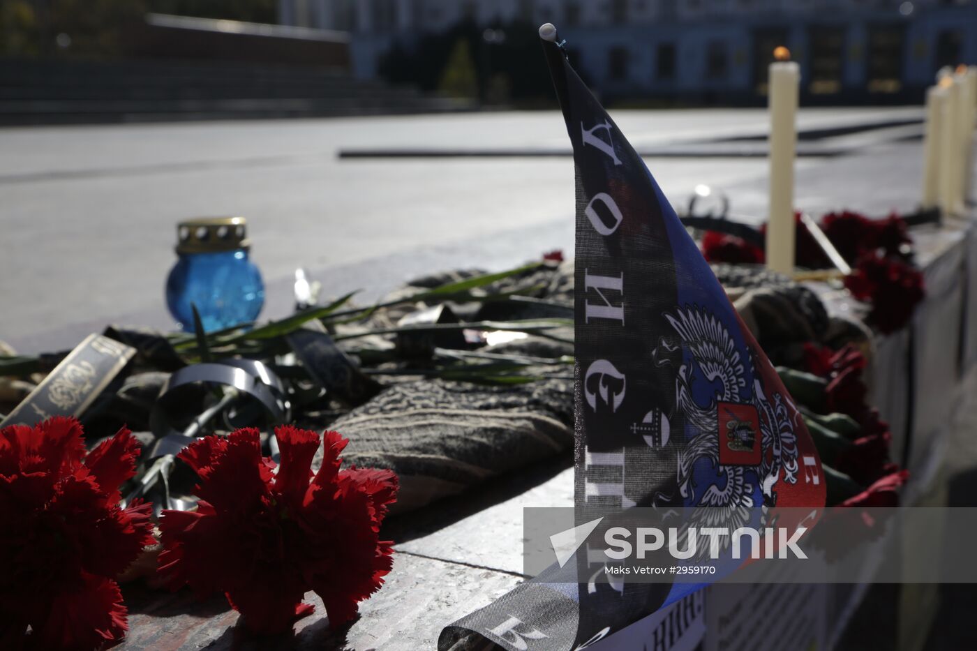Commemoration rally for perished DPR commander Arsen Pavlov in Simferopol