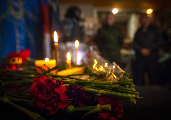 St. Petersburg mourns death of DPR separatists' commander Arsen Pavlov