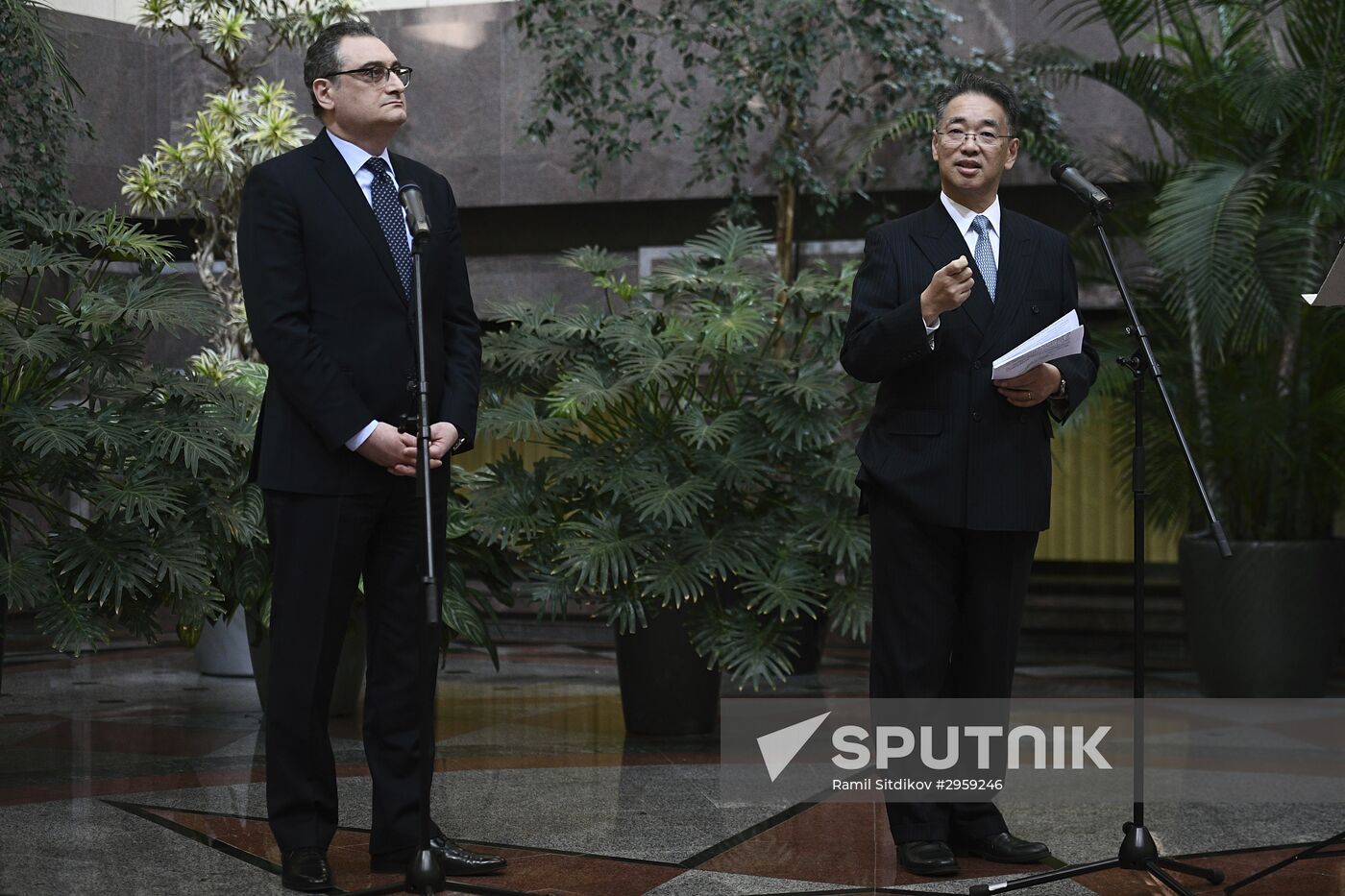 Exhibition marking 60th anniversary of diplomatic relations between Russia (USSR) and Japan