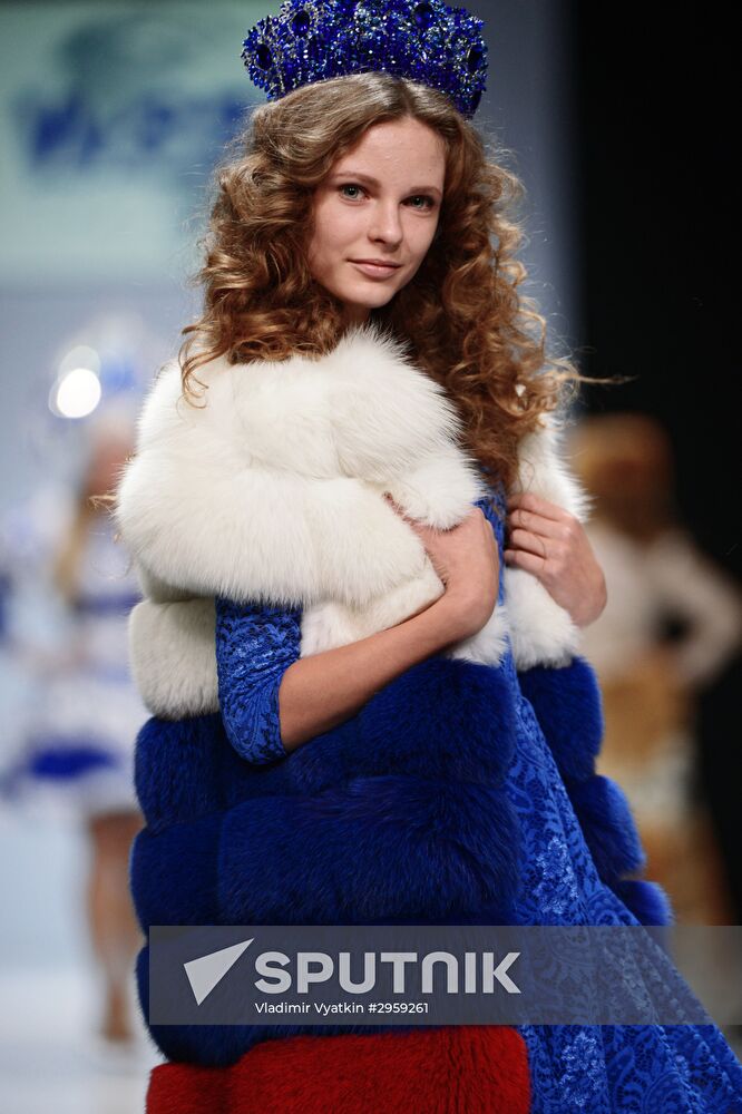 Made in Russia Fashion Week in Moscow. Day One