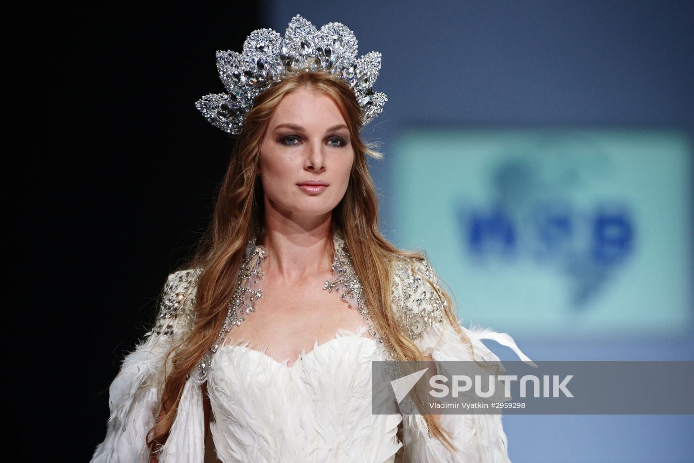 Made in Russia Fashion Week in Moscow. Day One