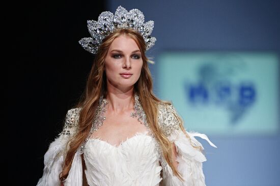 Made in Russia Fashion Week in Moscow. Day One