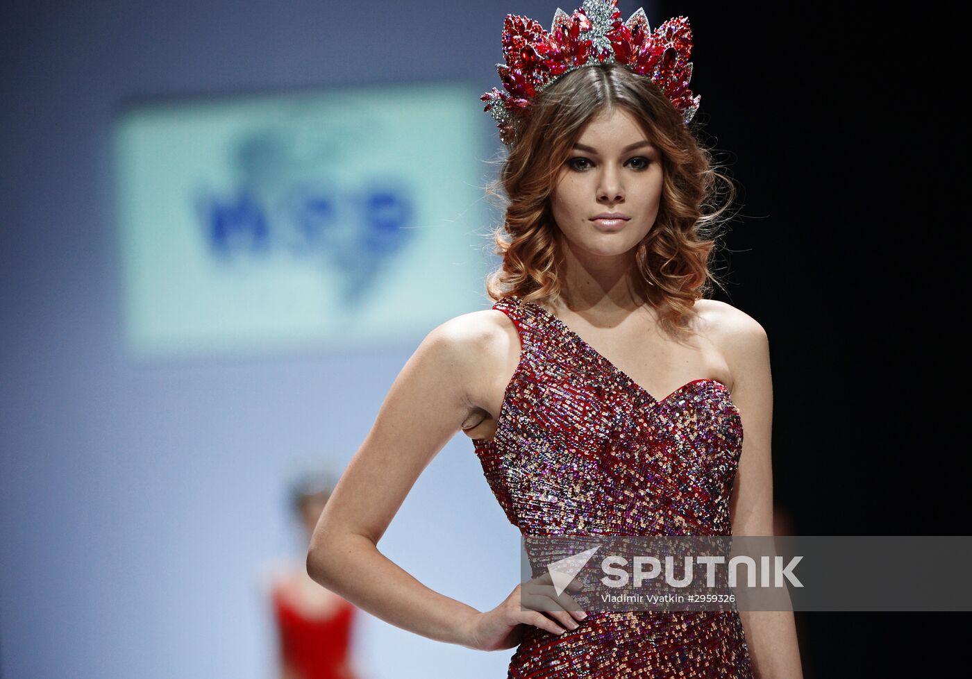 Made in Russia Fashion Week in Moscow. Day One