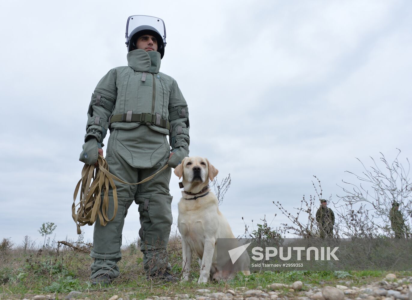 Removal of mines from agricultural land in Chechnya