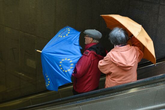Prepairing for the EU summit in Brussels