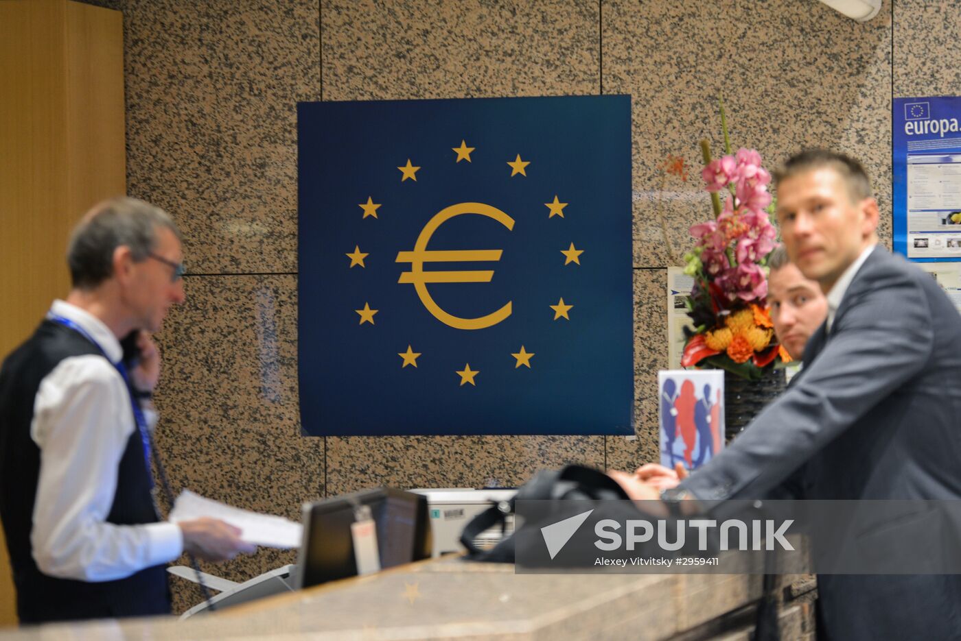 Prepairing for the EU summit in Brussels
