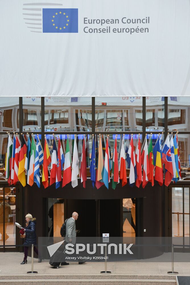 Prepairing for the EU summit in Brussels