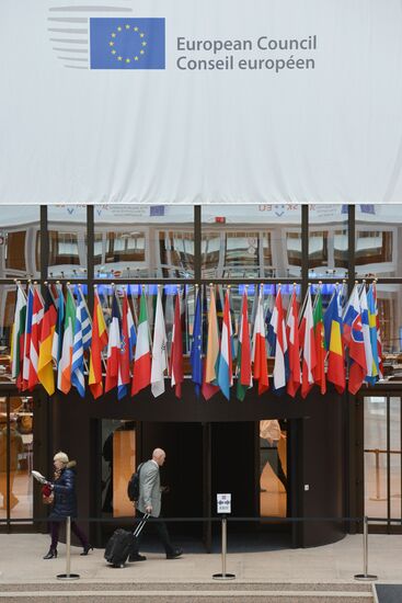 Prepairing for the EU summit in Brussels