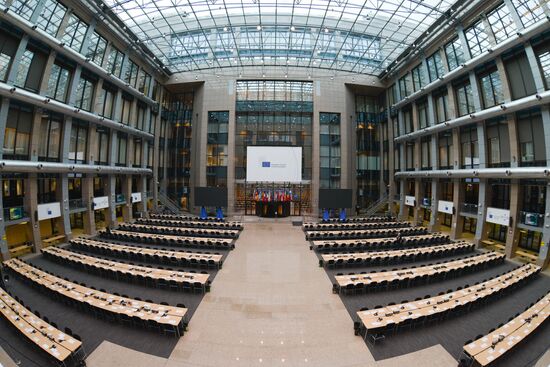 Prepairing for the EU summit in Brussels