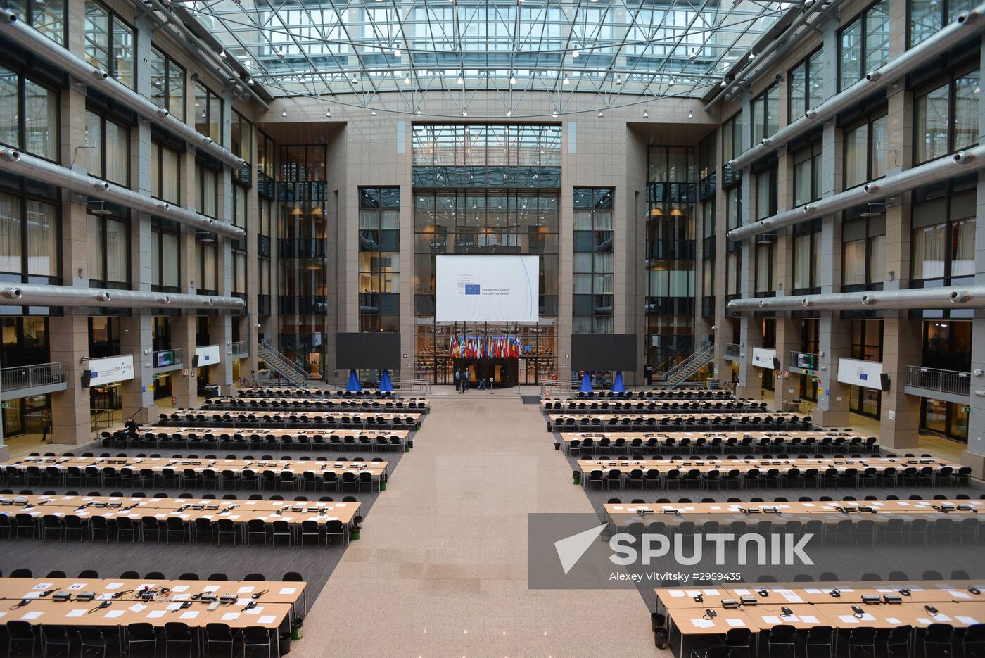 Prepairing for the EU summit in Brussels