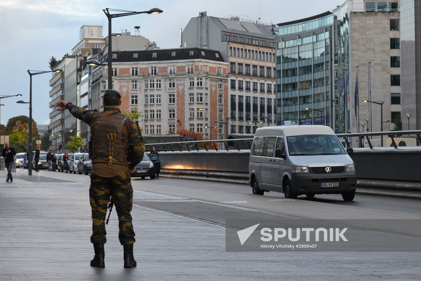 Preparations for EU Summit in Brussels