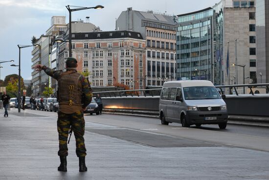 Preparations for EU Summit in Brussels