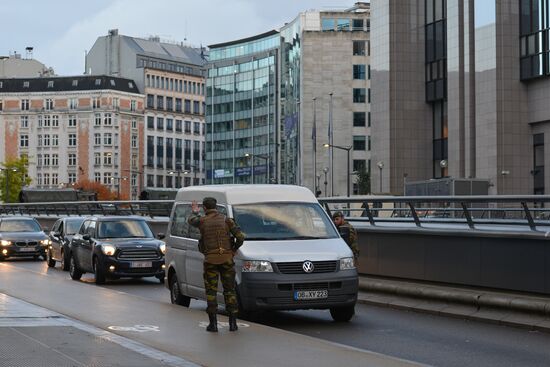 Preparations for EU Summit in Brussels