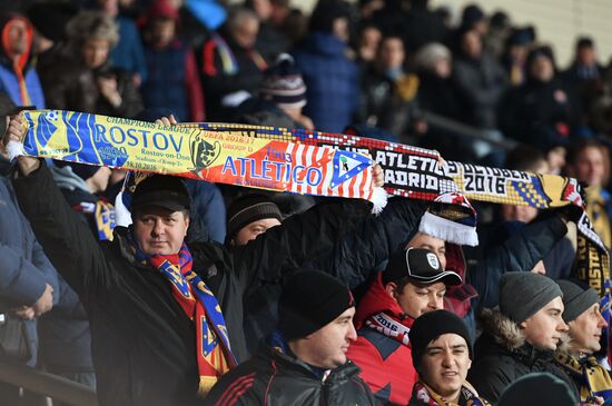 UEFA Champions League. Rostov vs. Atletico