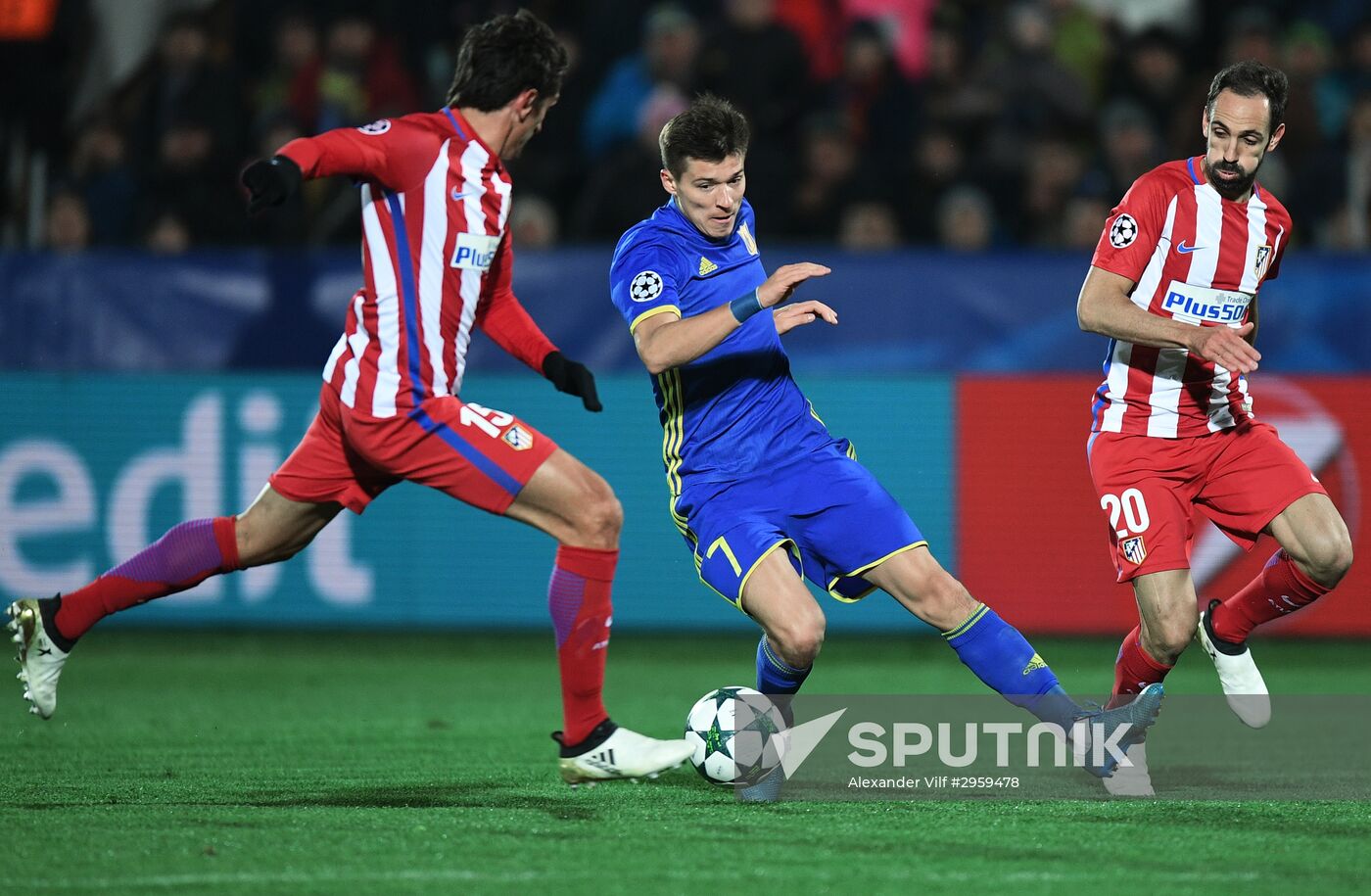 UEFA Champions League. Rostov vs. Atletico