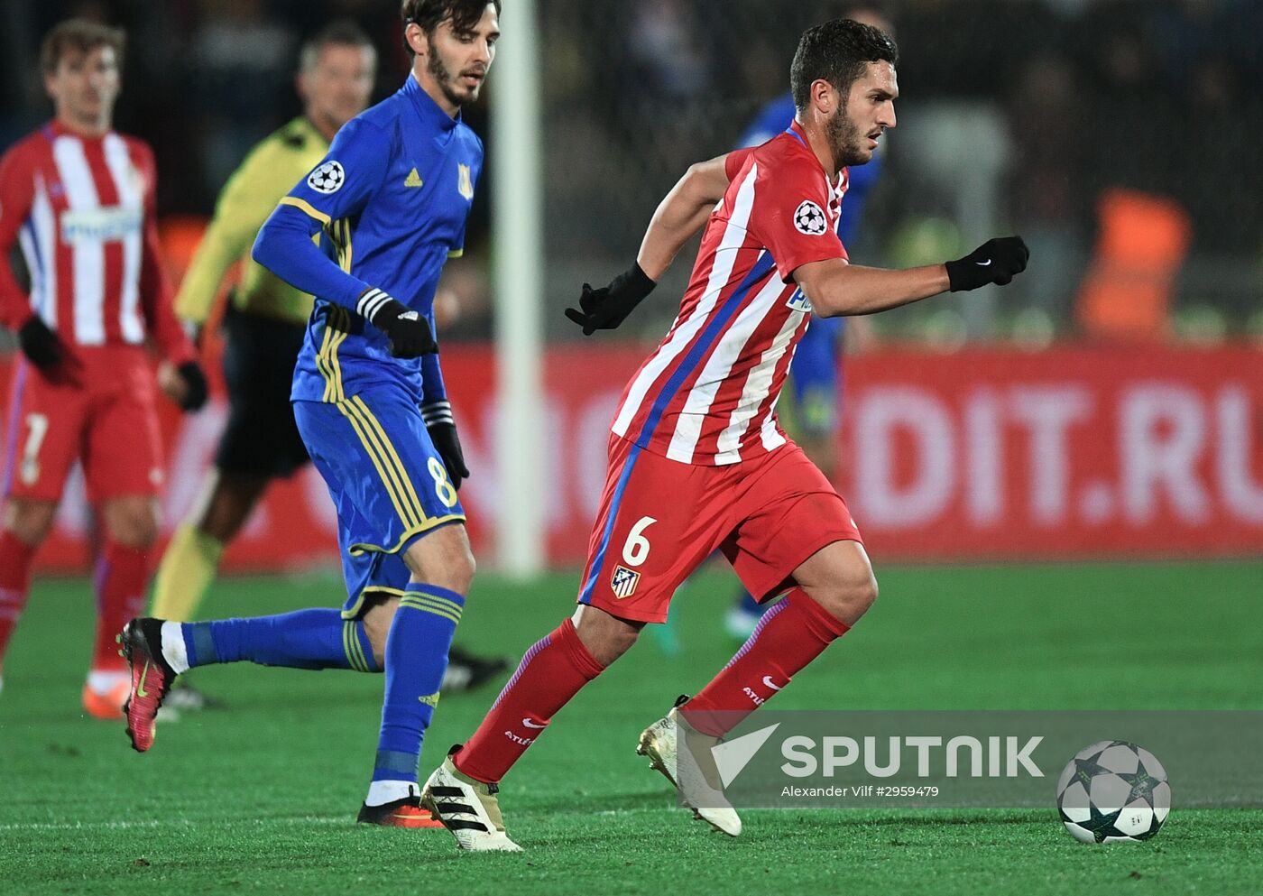 UEFA Champions League. Rostov vs. Atletico