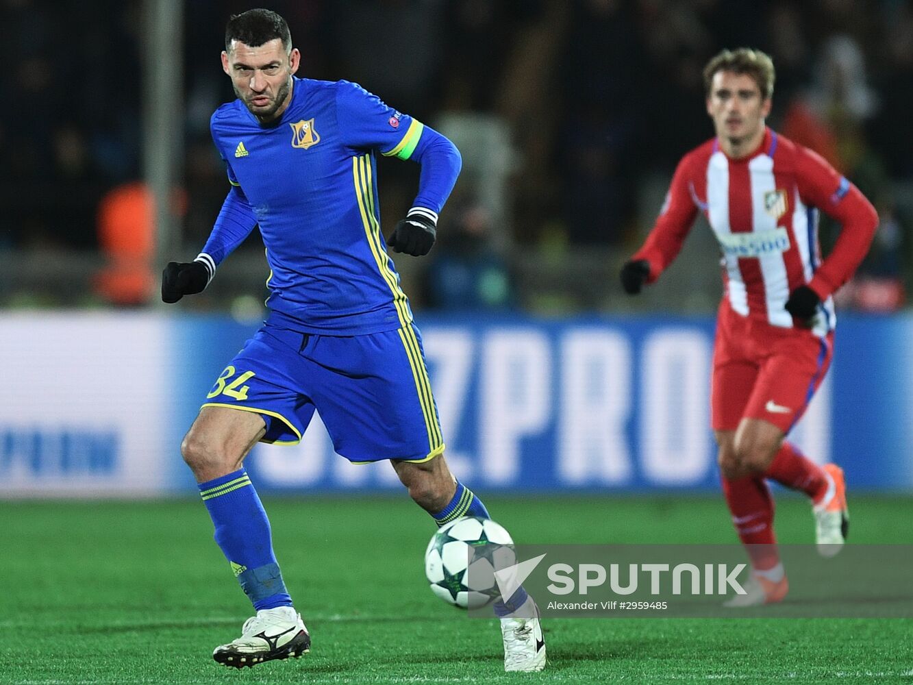 UEFA Champions League. Rostov vs. Atletico