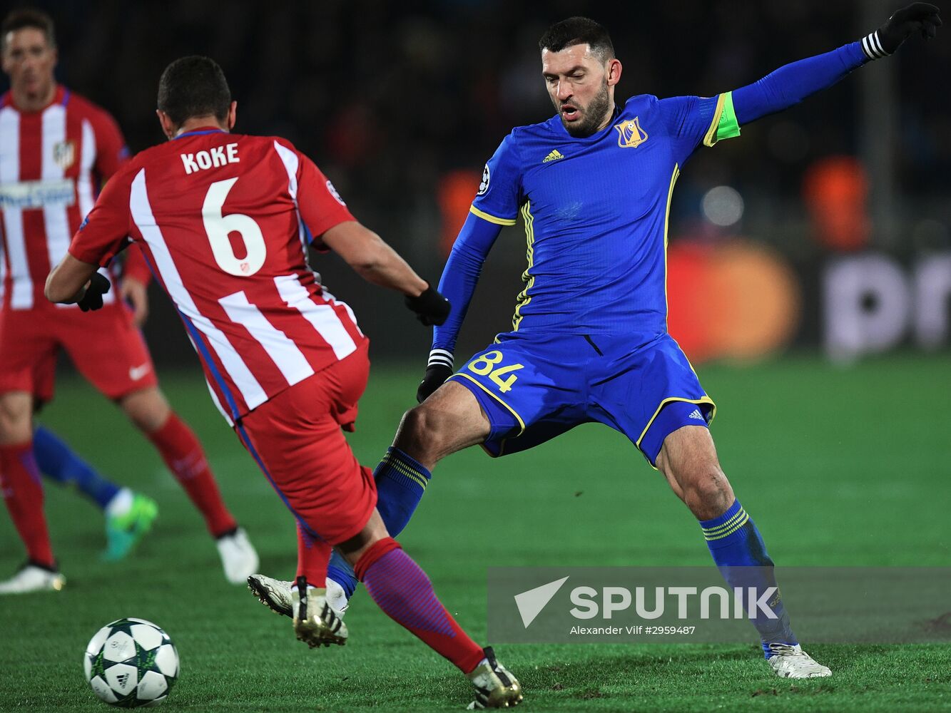 UEFA Champions League. Rostov vs. Atletico