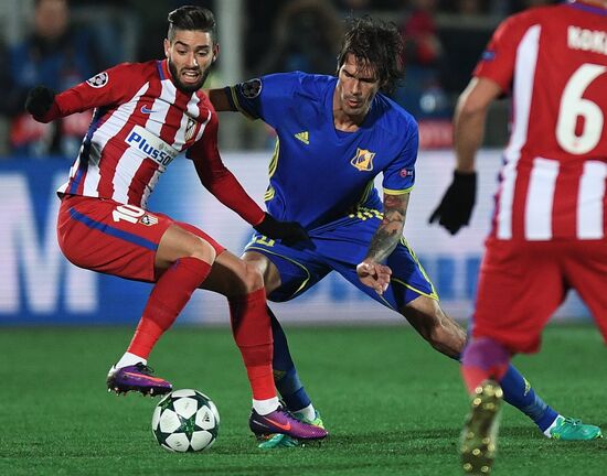 UEFA Champions League. Rostov vs. Atletico