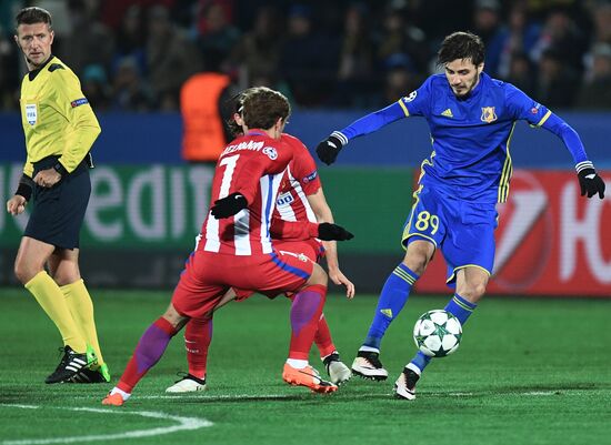 UEFA Champions League. Rostov vs. Atletico