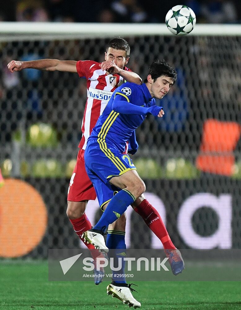 UEFA Champions League. Rostov vs. Atletico