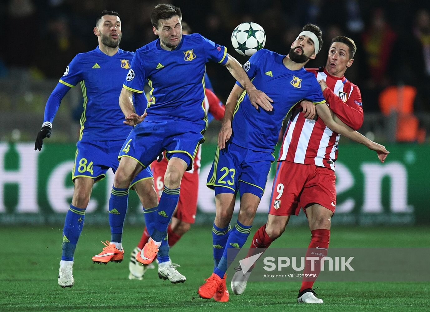 UEFA Champions League. Rostov vs. Atletico