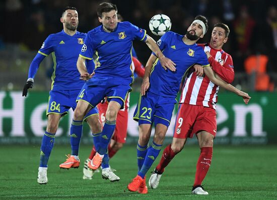 UEFA Champions League. Rostov vs. Atletico