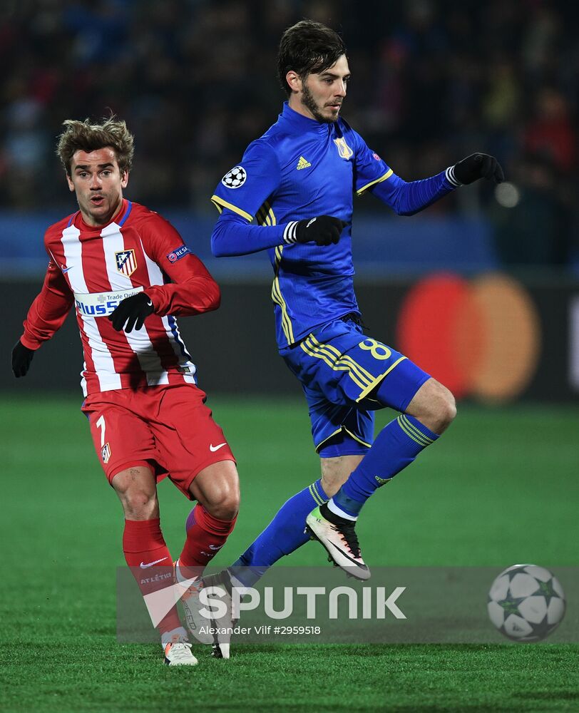 UEFA Champions League. Rostov vs. Atletico