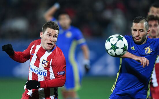 UEFA Champions League. Rostov vs. Atletico