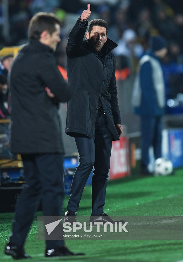 UEFA Champions League. Rostov vs. Atletico