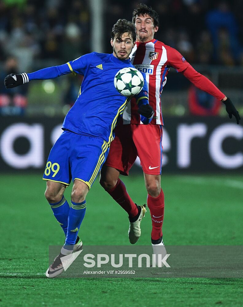 UEFA Champions League. Rostov vs. Atletico
