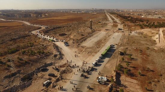 Humanitarian corridor in northern Aleppo