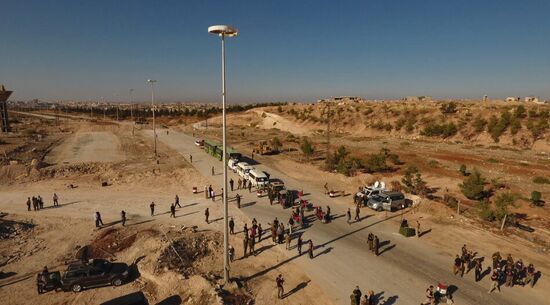 Humanitarian corridor in northern Aleppo