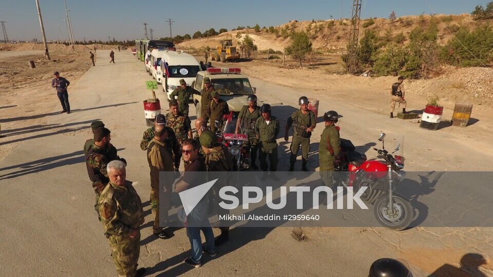 Humanitarian corridor in northern Aleppo