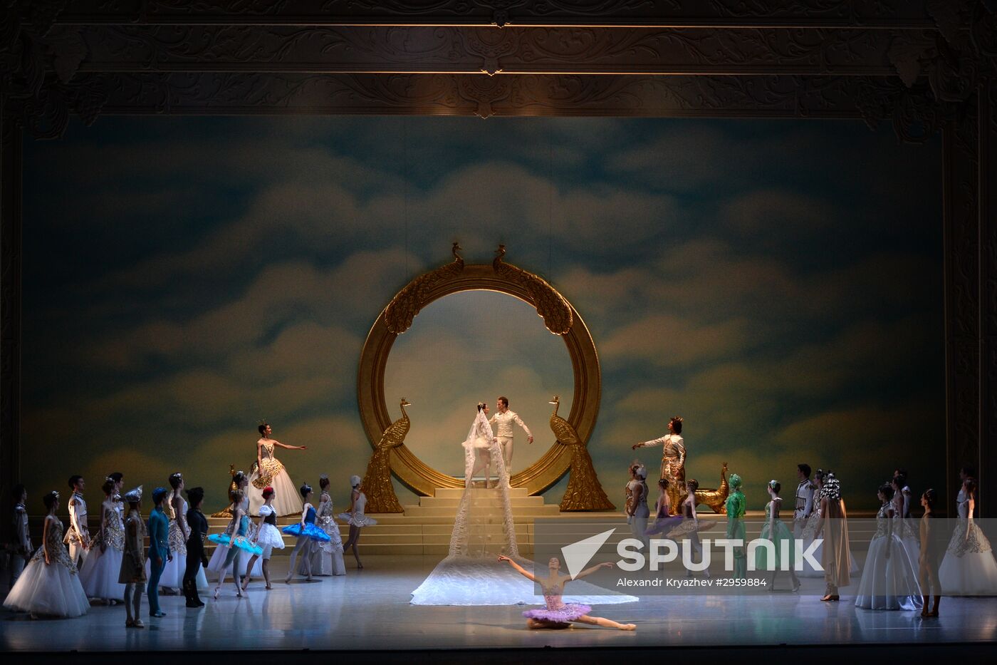 Sleeping Beauty ballet performed at Novosibirsk Opera and Ballet Theater
