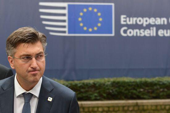 EU Summit in Brussels