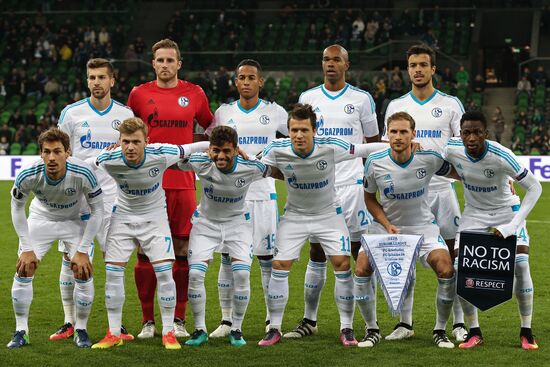 Football. Europa League. Krasnodar vs. Schalke 04