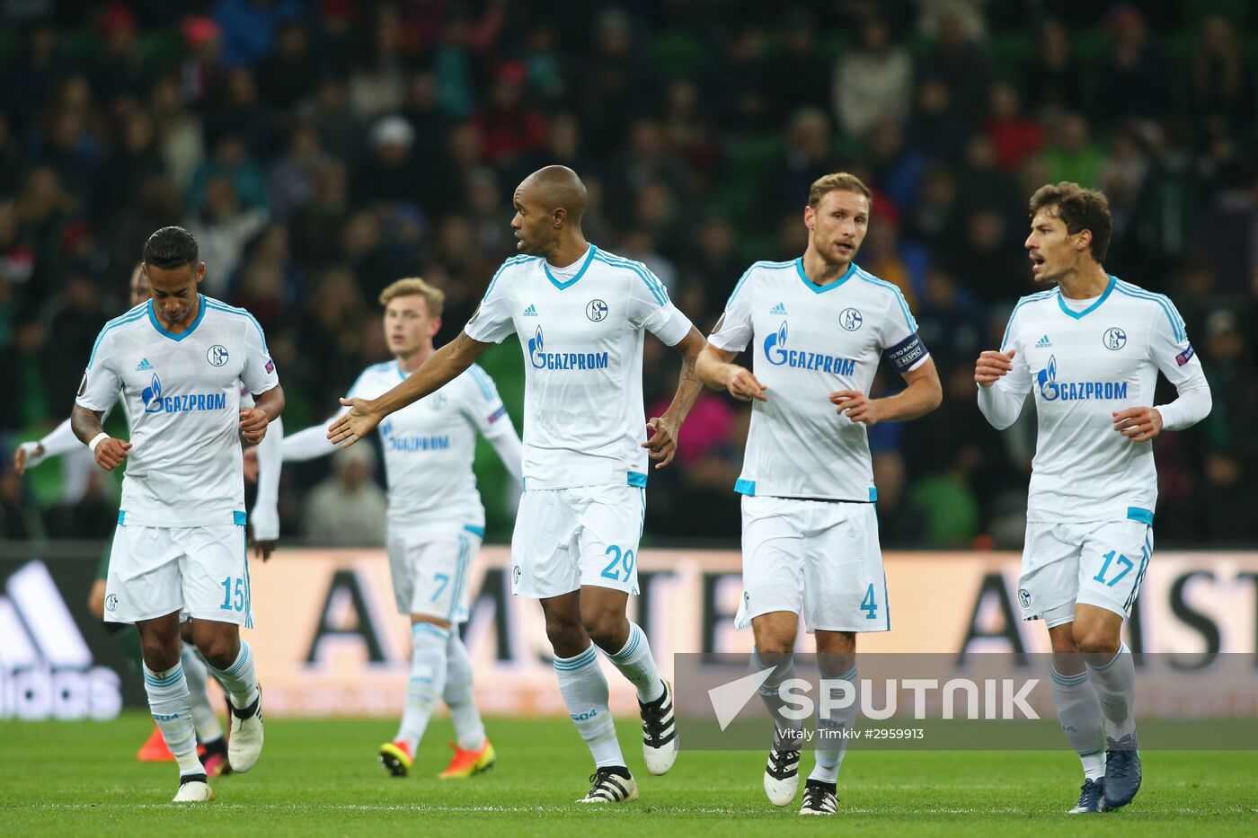 Football. Europa League. Krasnodar vs. Schalke 04