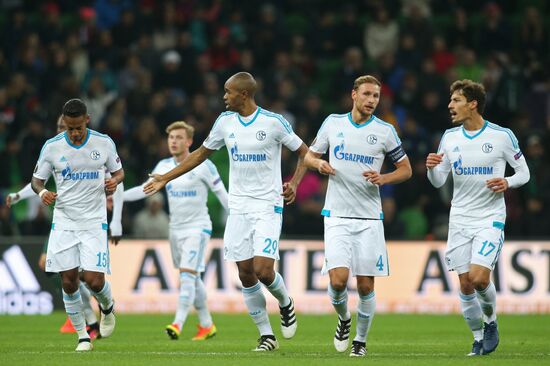 Football. Europa League. Krasnodar vs. Schalke 04