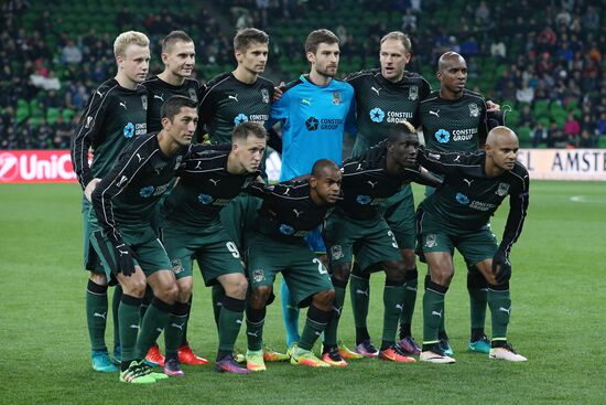 Football. Europa League. Krasnodar vs. Schalke 04