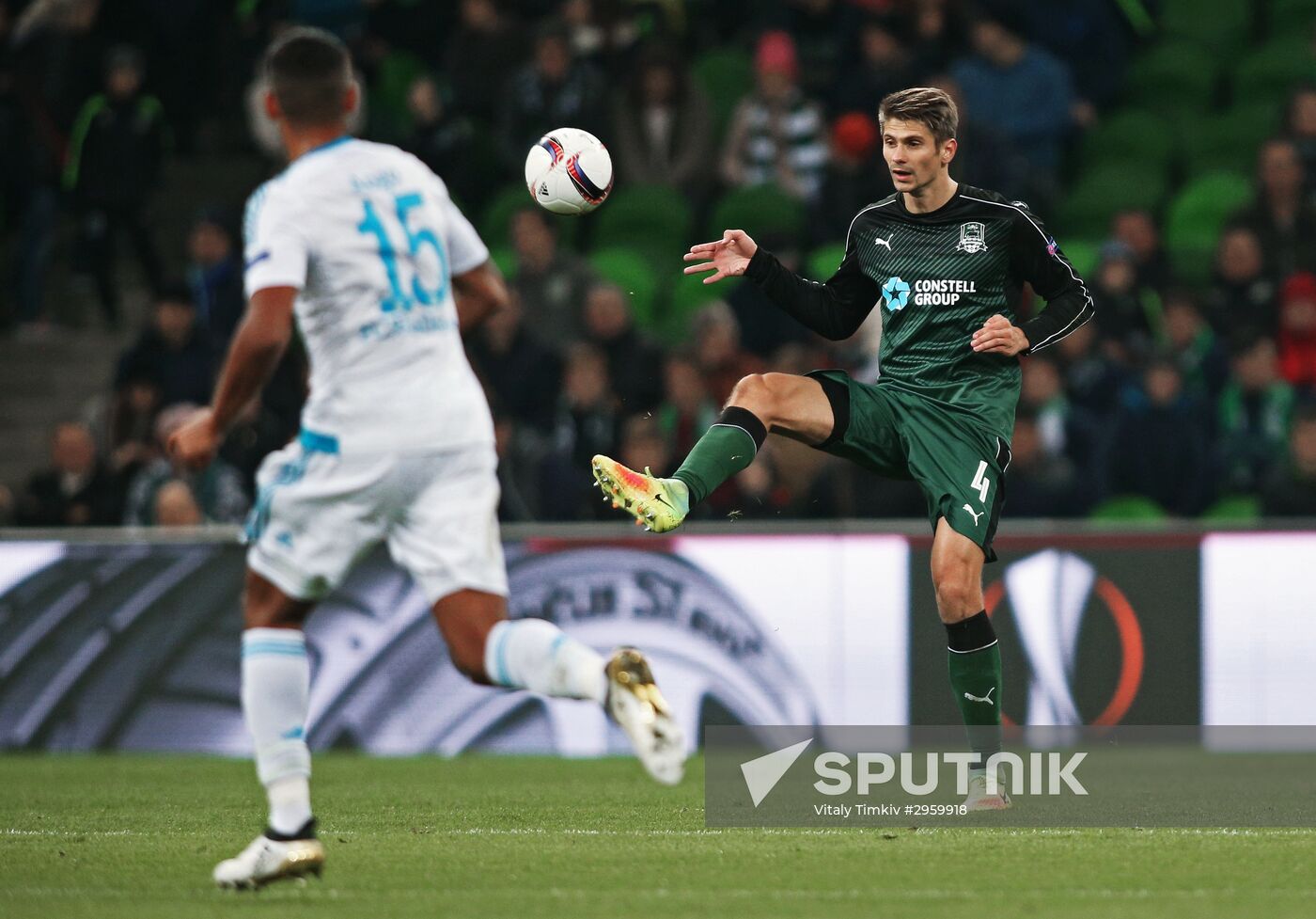 Football. Europa League. Krasnodar vs. Schalke 04