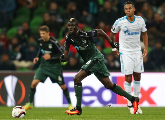 Football. Europa League. Krasnodar vs. Schalke 04