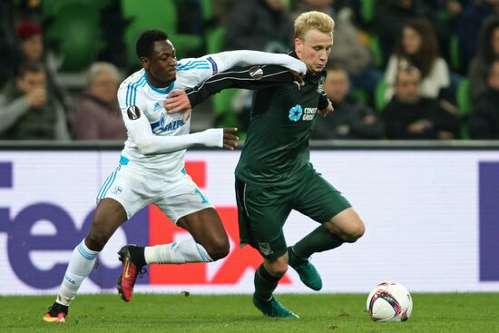 Football. Europa League. Krasnodar vs. Schalke 04
