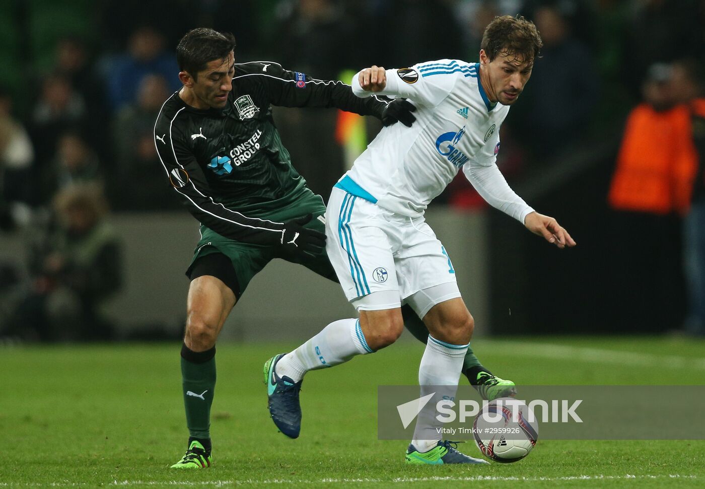 Football. Europa League. Krasnodar vs. Schalke 04