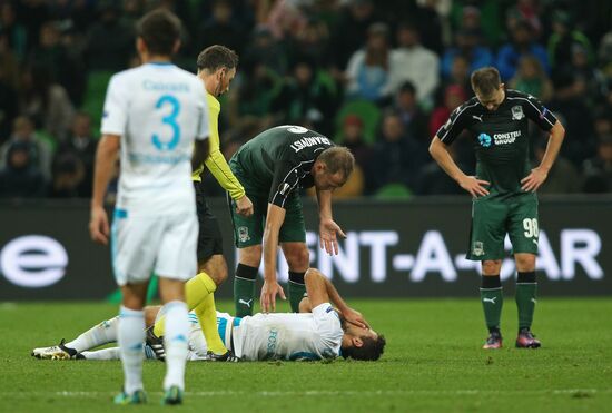 Football. Europa League. Krasnodar vs. Schalke 04