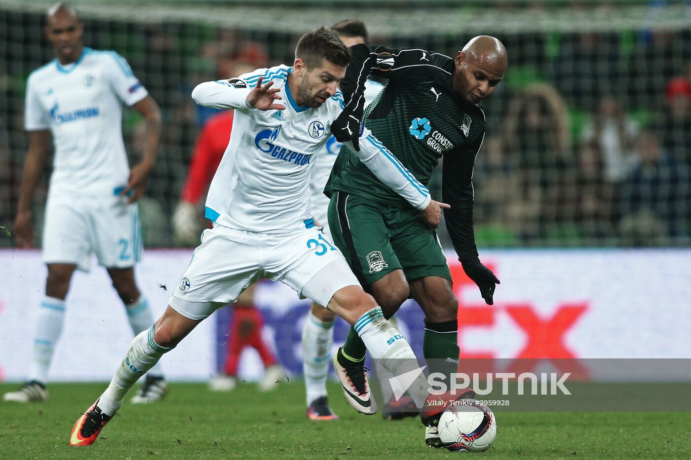 Football. Europa League. Krasnodar vs. Schalke 04