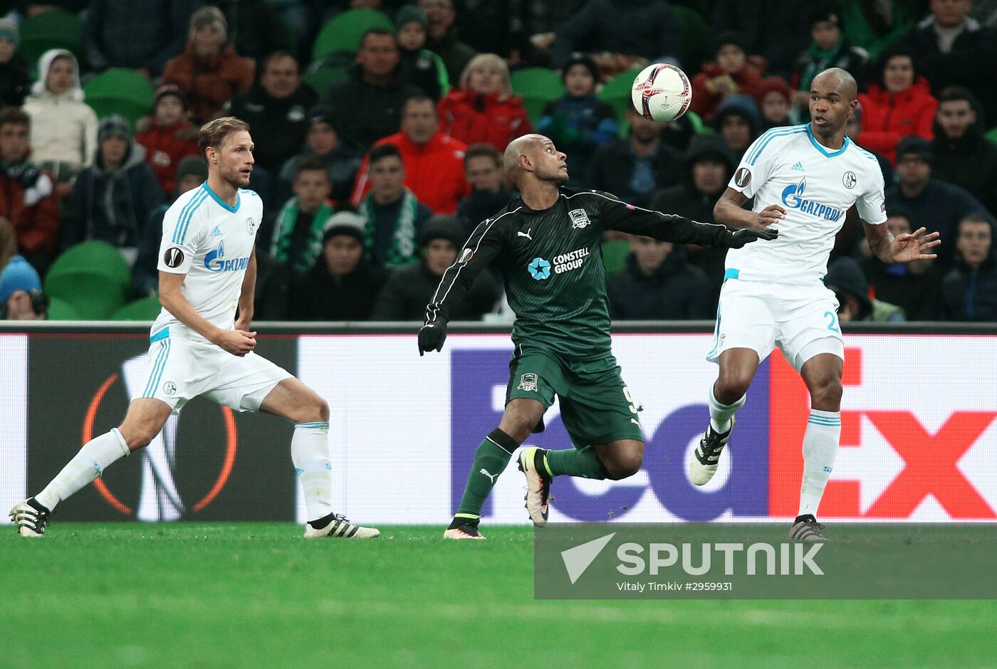 Football. Europa League. Krasnodar vs. Schalke 04